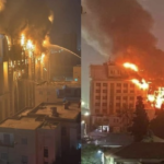 Αίγυπτος: Μεγάλη πυρκαγιά στο αρχηγείο της αστυνομίας στην Ισμαηλία